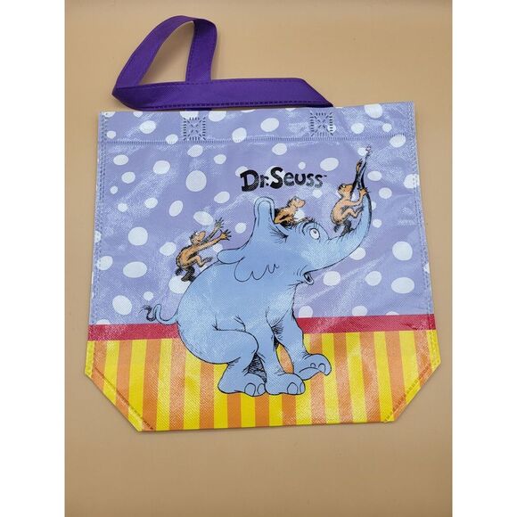 Dr. Seuss Reusable Totes Shopping Bags Small Shopping Bags Lot Of 2 NEW - Picture 7 of 7